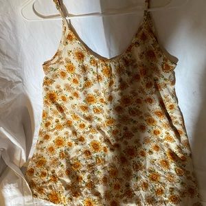 Forever 21 Sunflower tank top